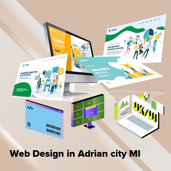 Web design in adrian city mi