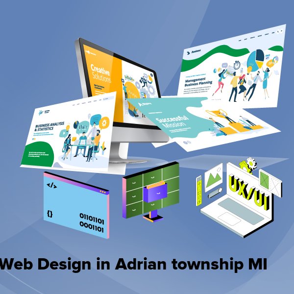Web design in adrian township mi