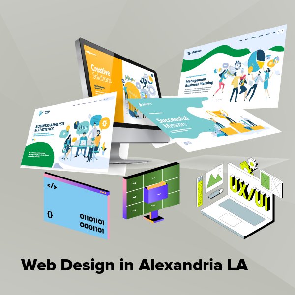 Web design in alexandria la