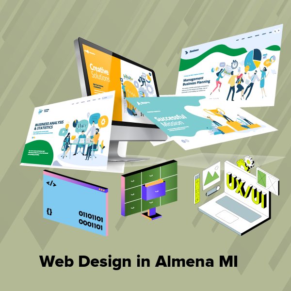 Web design in almena mi