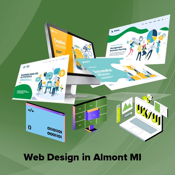 Web design in almont mi