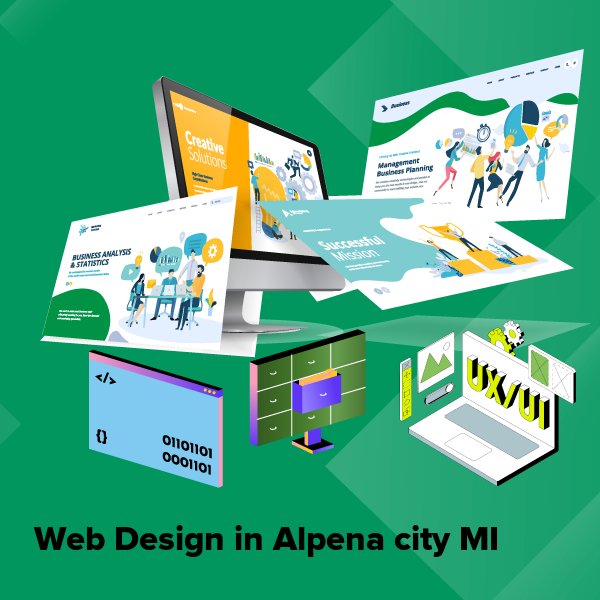 Web design in alpena city mi
