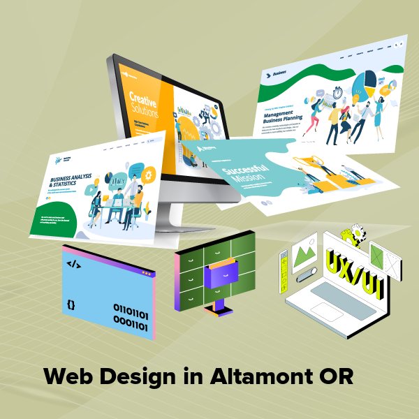Web design in altamont or