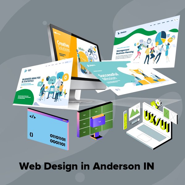 Web design in anderson in