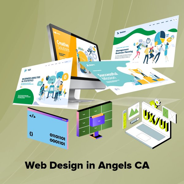 Web design in angels ca