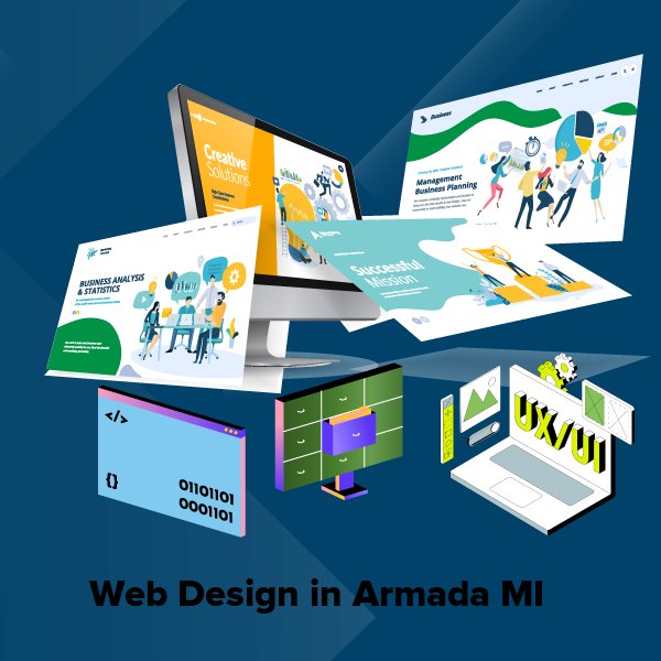 Web design in armada mi