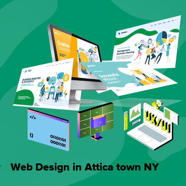 Web design in attica town ny
