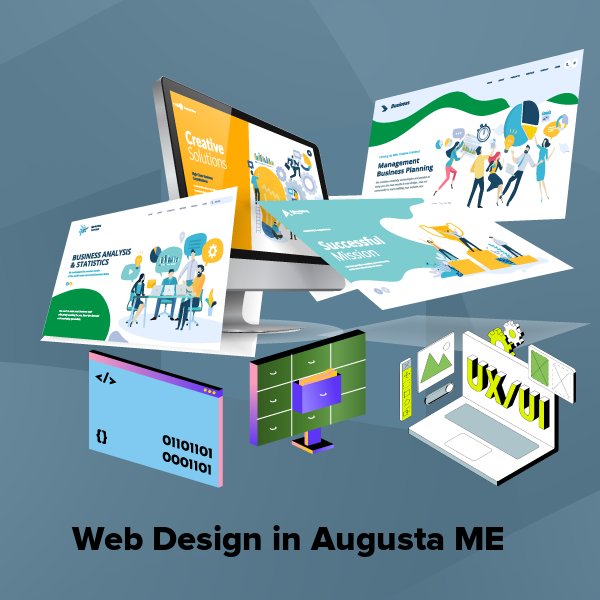 Web design in augusta me