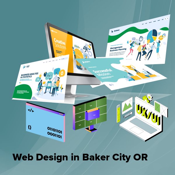 Web design in baker city or