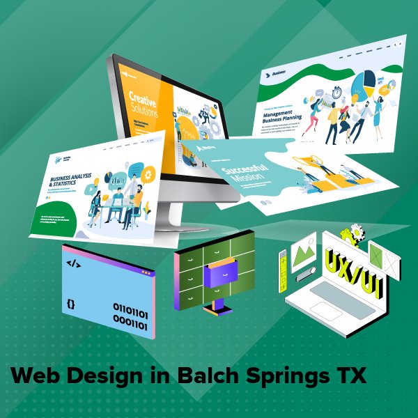 Web design in balch springs tx