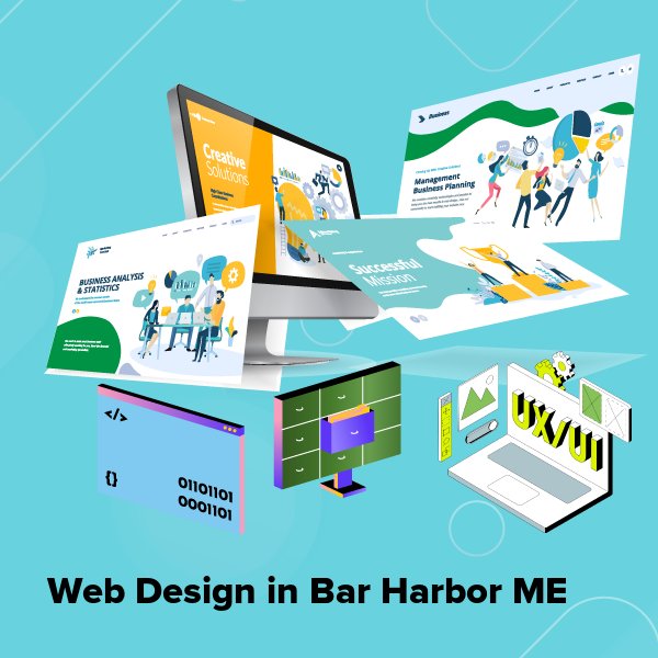 Web design in bar harbor me