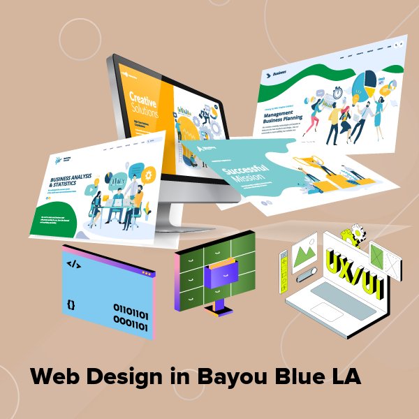 Web design in bayou blue la