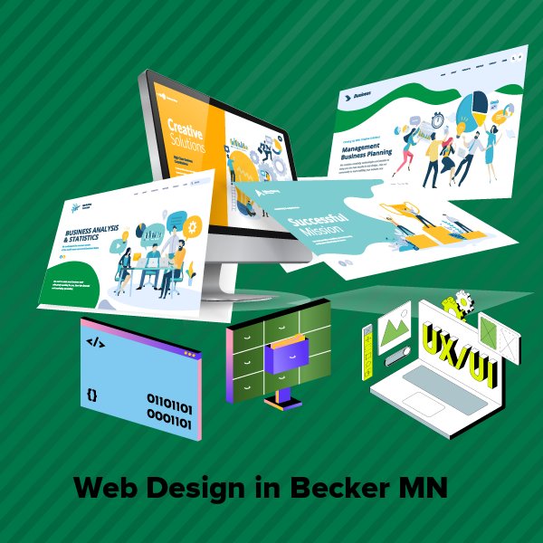 Web design in becker mn