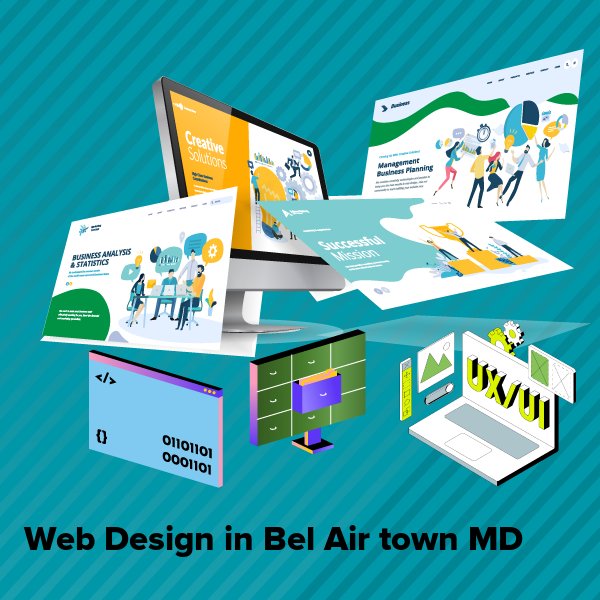 Web design in bel air town md