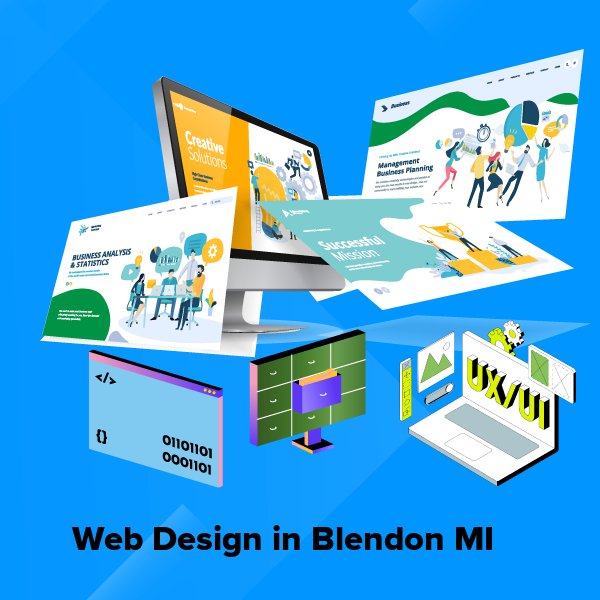Web design in blendon mi