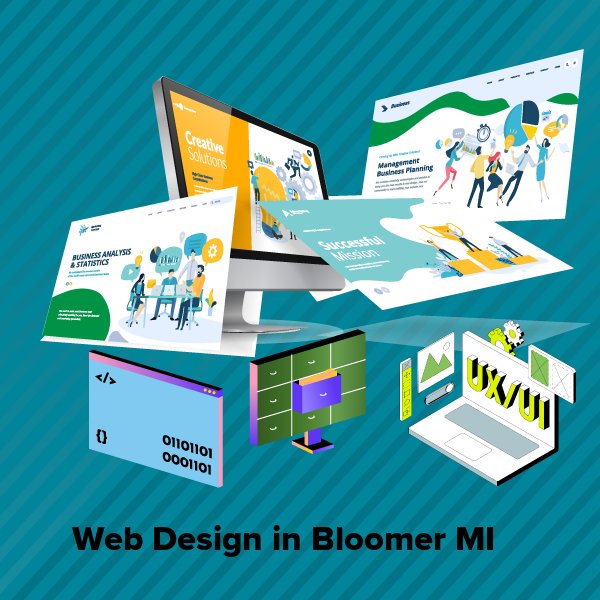 Web design in bloomer mi
