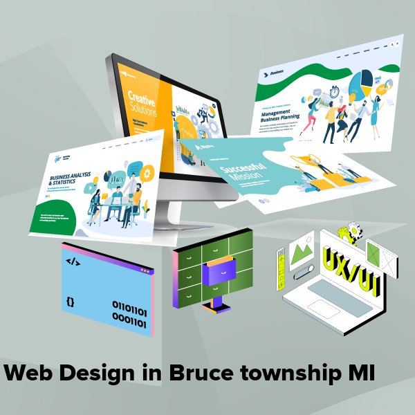 Web design in bruce township mi