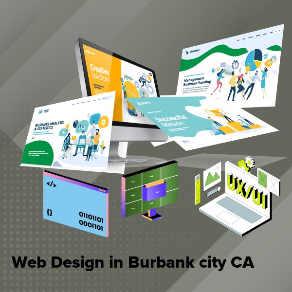 Web design in burbank city ca