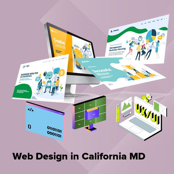 Web design in california md