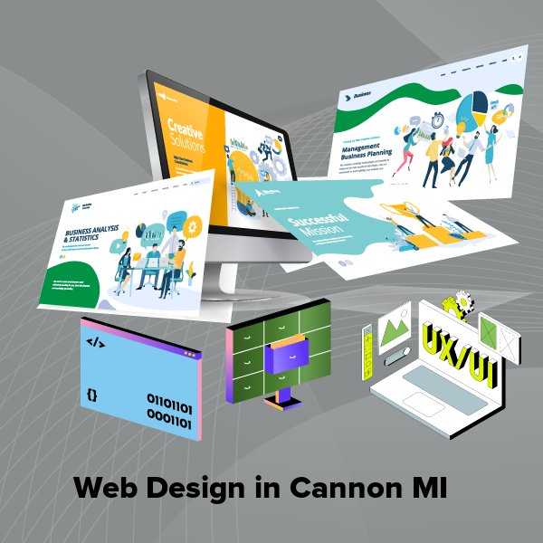 Web design in cannon mi