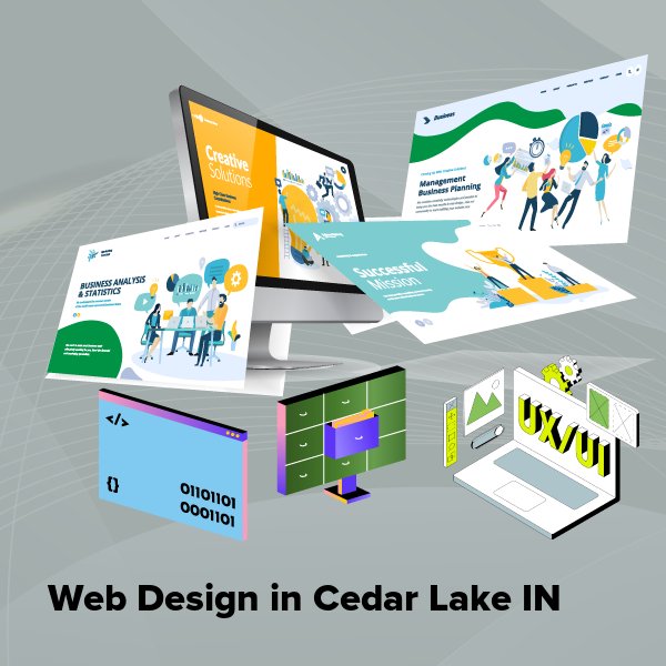 Web design in cedar lake in