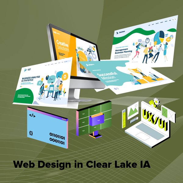 Web design in clear lake ia