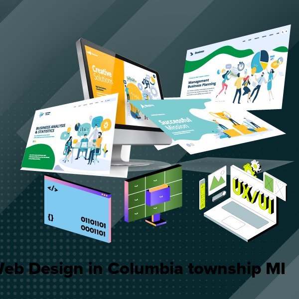 Web design in columbia township mi