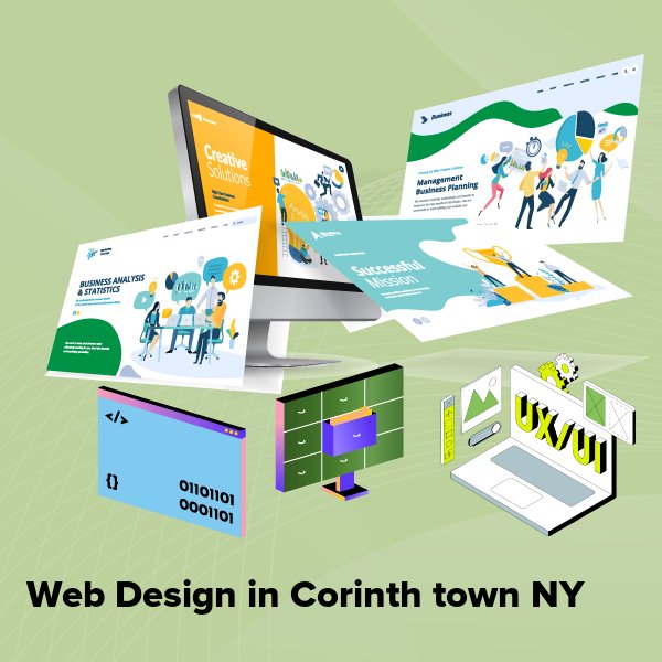 Web design in corinth town ny