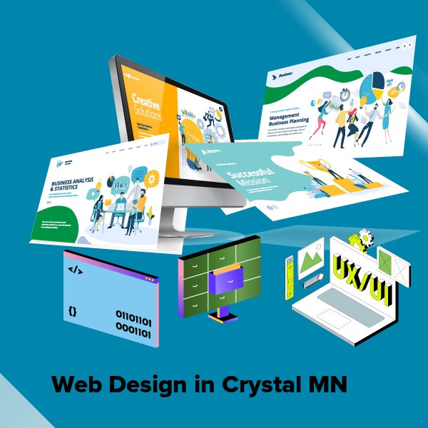 Web design in crystal mn
