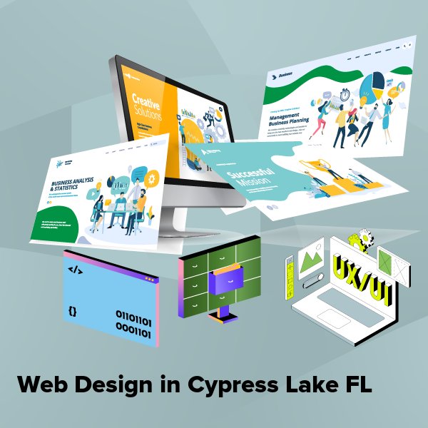 Web design in cypress lake fl