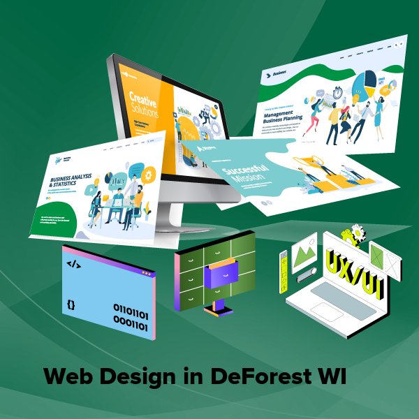 Web design in deforest wi