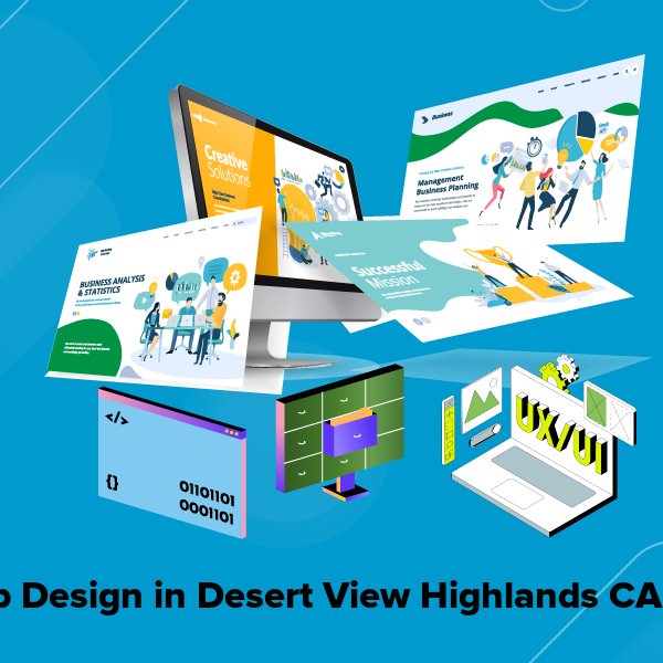 Web design in desert view highlands ca