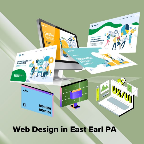 Web design in east earl pa