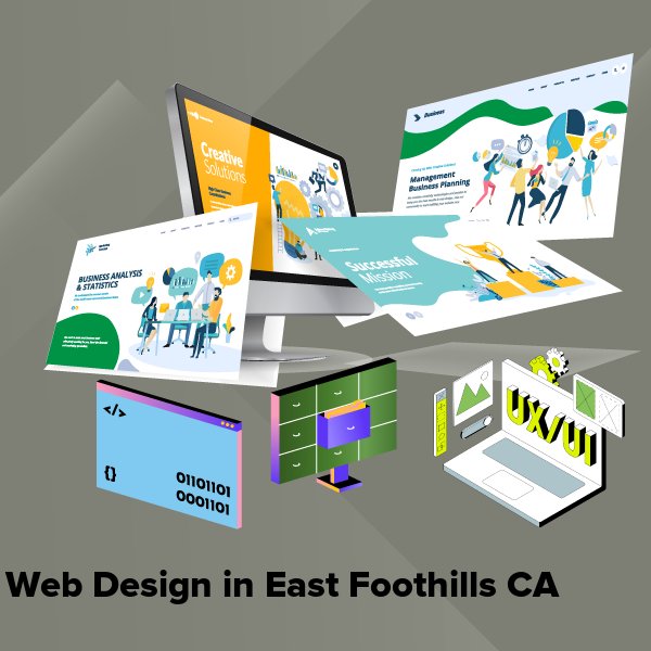 Web design in east foothills ca