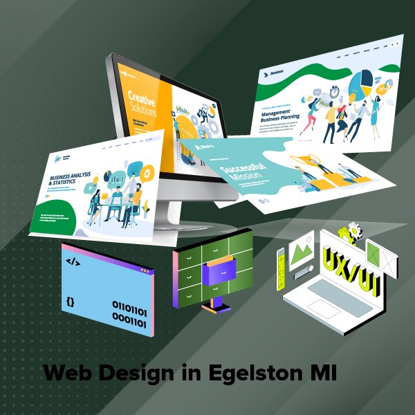 Web design in egelston mi