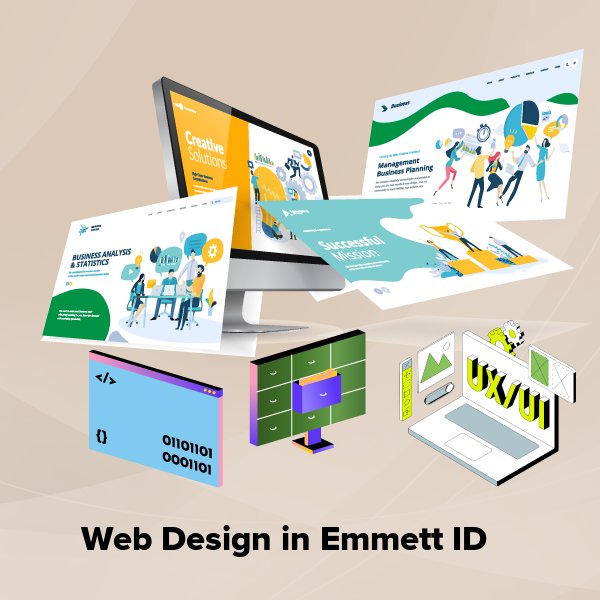 Web design in emmett id