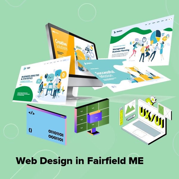 Web design in fairfield me