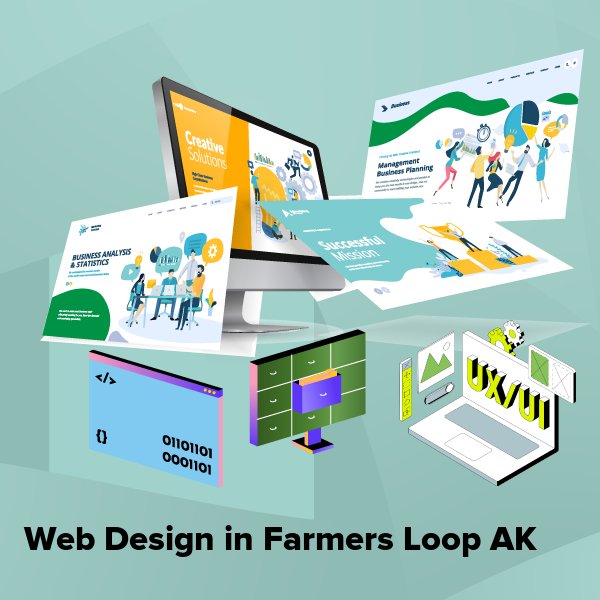 Web design in farmers loop ak