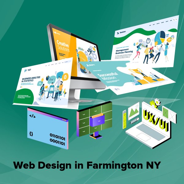 Web design in farmington ny