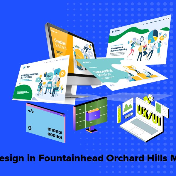 Web design in fountainhead orchard hills md