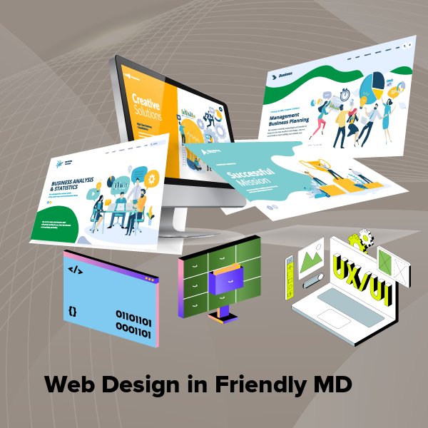 Web design in friendly md
