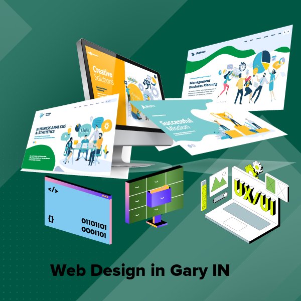 Web design in gary in