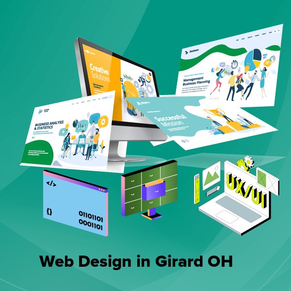 Web design in girard oh