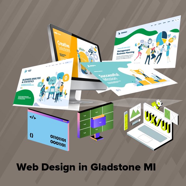 Web design in gladstone mi