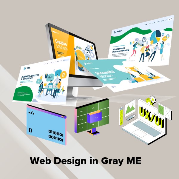 Web design in gray me