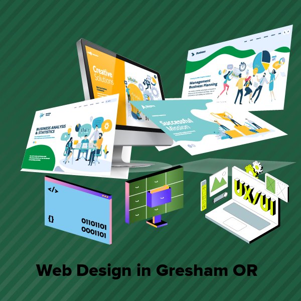 Web design in gresham or