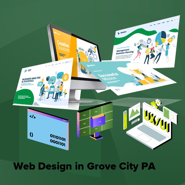 Web design in grove city pa