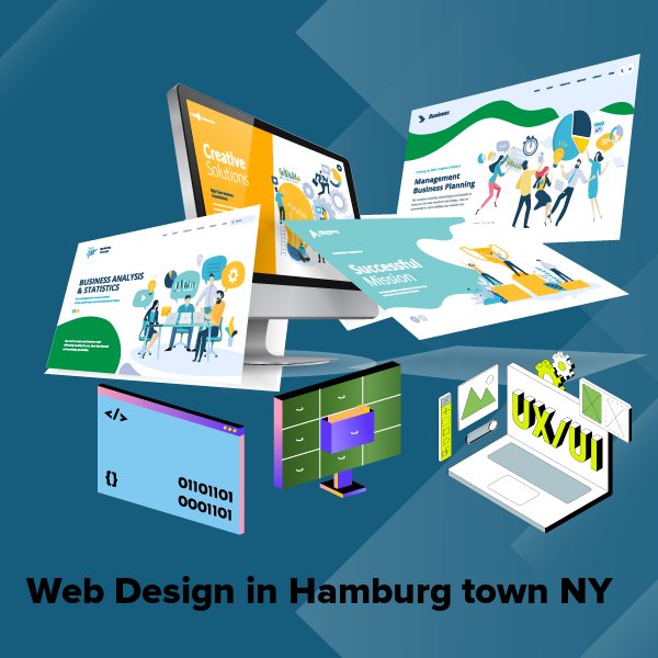 Web design in hamburg town ny