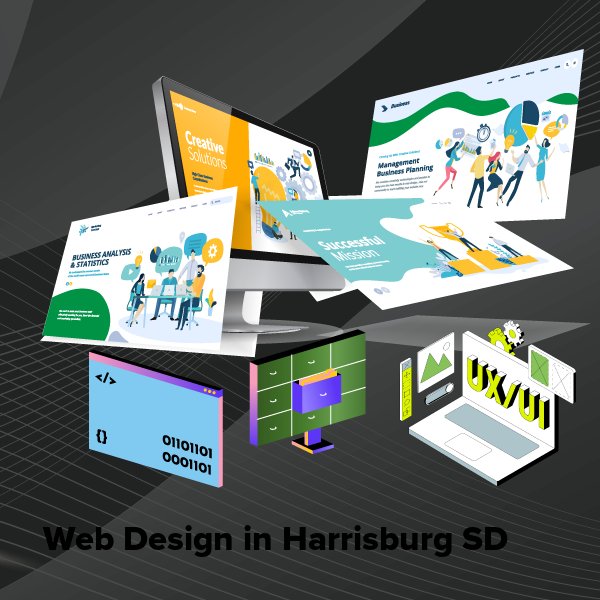 Web design in harrisburg sd