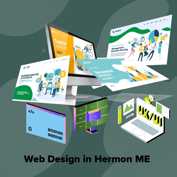 Web design in hermon me